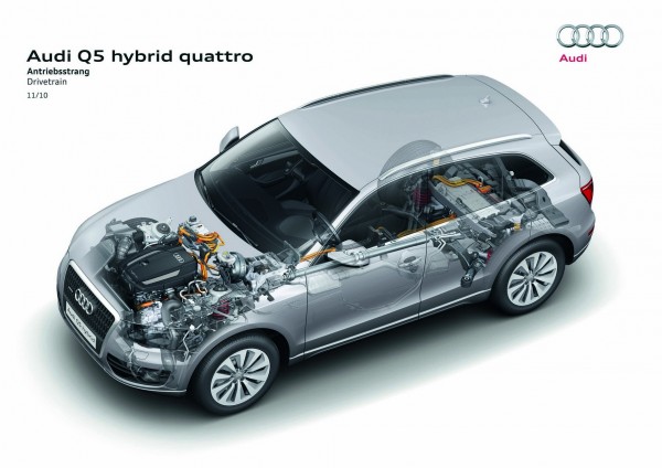 2011 audi q5 white. 2011 Audi Q5 Hybrid Quattro